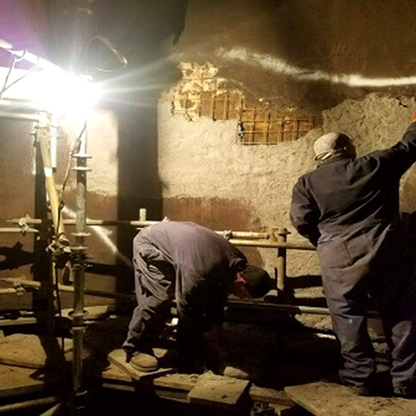 استفاده از جرم نسوز در کوره